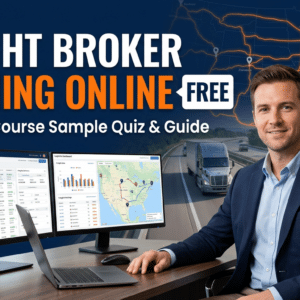 freight broker training online free