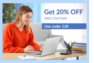 get 20% off
