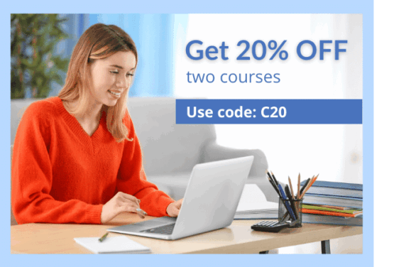 get 20% off