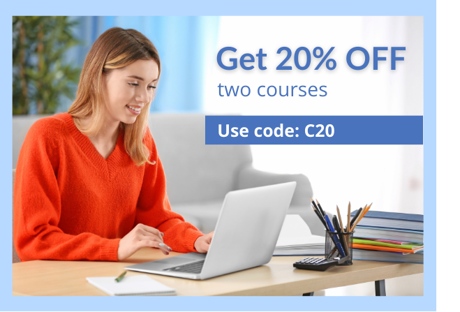 get 20% off